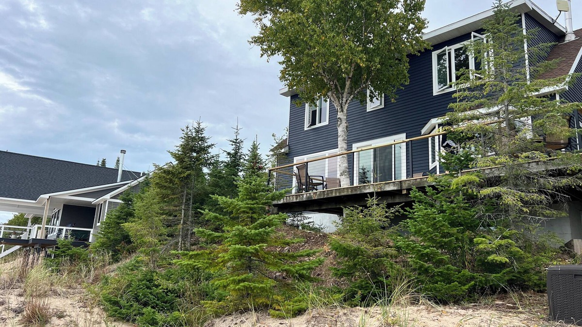 Charlevoix House | Amazing sunsets overlooking Lake Michigan!