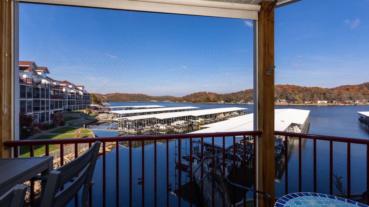 Camdenton Condo | Amazing view of lake from water-front condo! Close to Ballparks National.