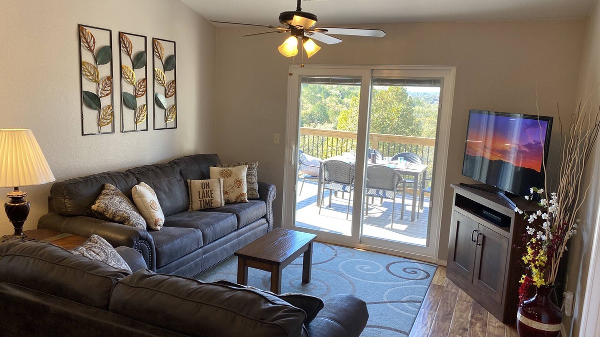Indian Point Condo | Amazing Views from the 20 ft Patio - Next to Silver Dollar City!