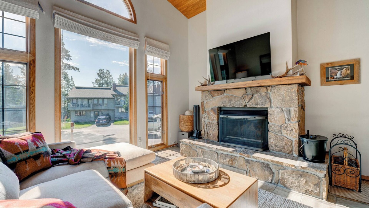 Big Sky Condo | Amazing Views, Large Balcony, Pool & Hot Tub, Grill, 2-bedroom Condo in Big Sky!