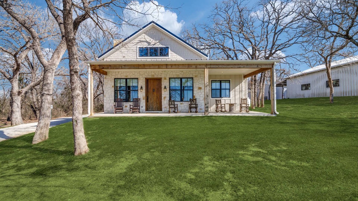 Era Cottage | Amazing views, rocking chairs, relaxing 130 acre gated property, stone cottage.