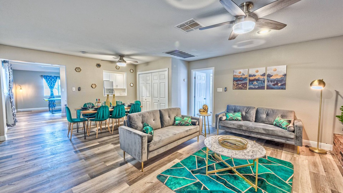 Gibson Springs House | Amazing! VIP villa 1 story large pool, stay with style