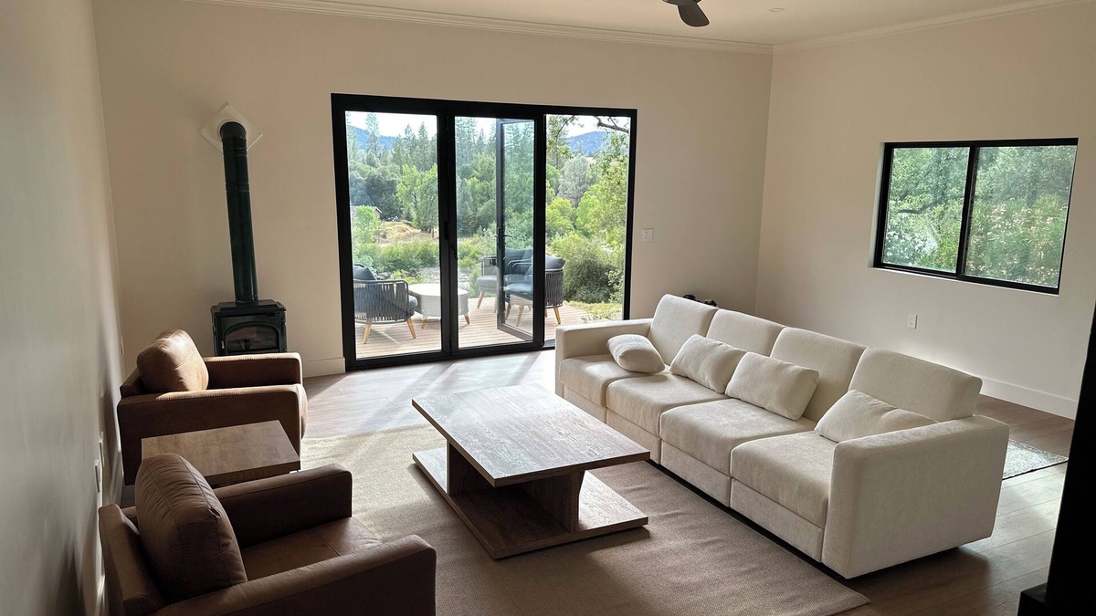 Lotus House | American River Front Home, remodeled 2 bd home with bonus room can sleep up to 6