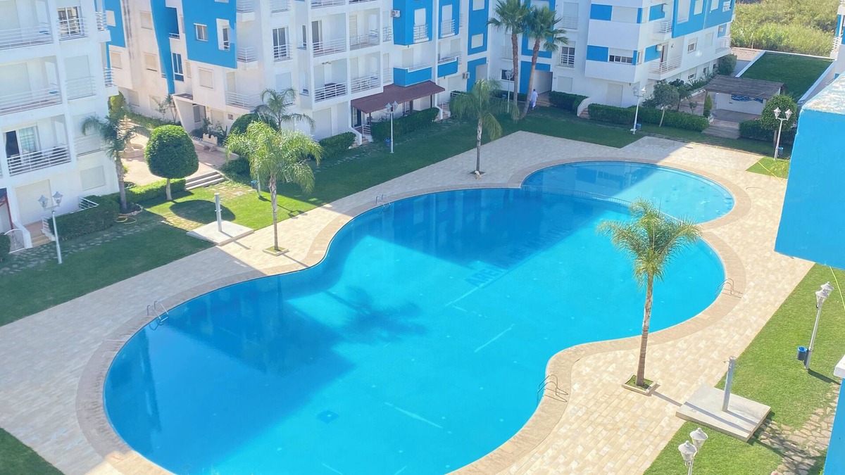 Restinga Smir Apartment | Amira home. Central apartment with pool 5 minutes from the beach