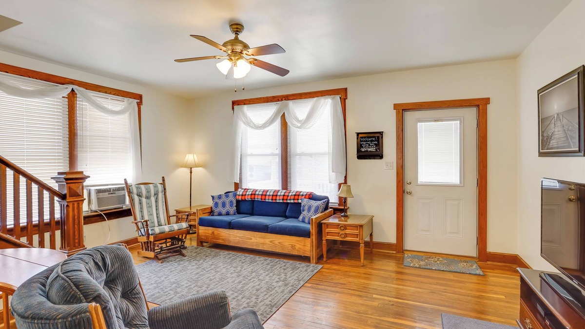 Loganton House | Amish Country Townhome: Near Hiking & Fly Fishing!