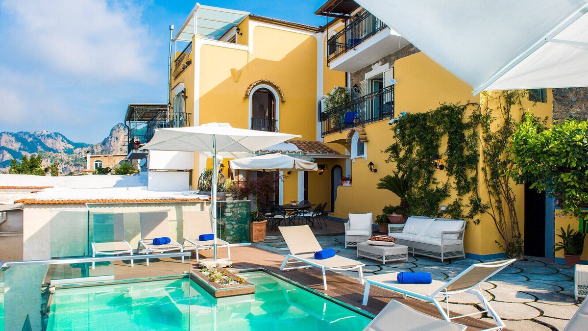 Path of the Gods Villa | AMORE RENTALS - Villa Zeus with private Pool, Sea View, Terraces and Air Conditioning