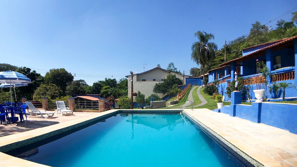 Itaoca House | Ampla Chácara c piscina e churrasq em Guararema/SP