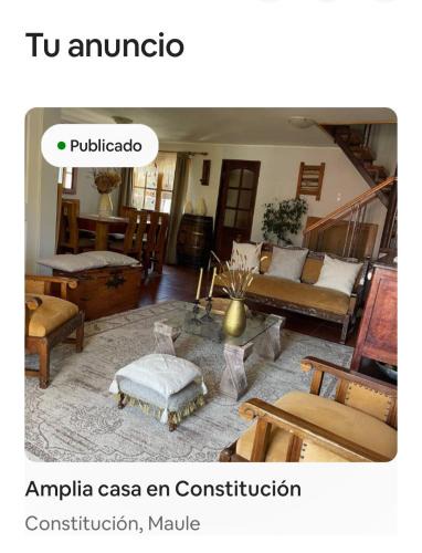 Constitucion House | Amplia casa acogedora en Constitución