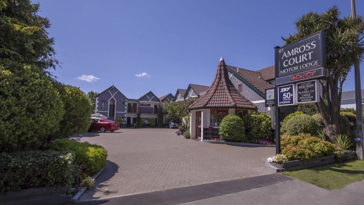 Christchurch City Centre Hotel | Amross Court Motor Lodge