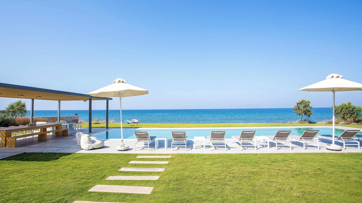 Kamiros Villa | An Impressive Beachfront Luxury Retreat with Private Beach