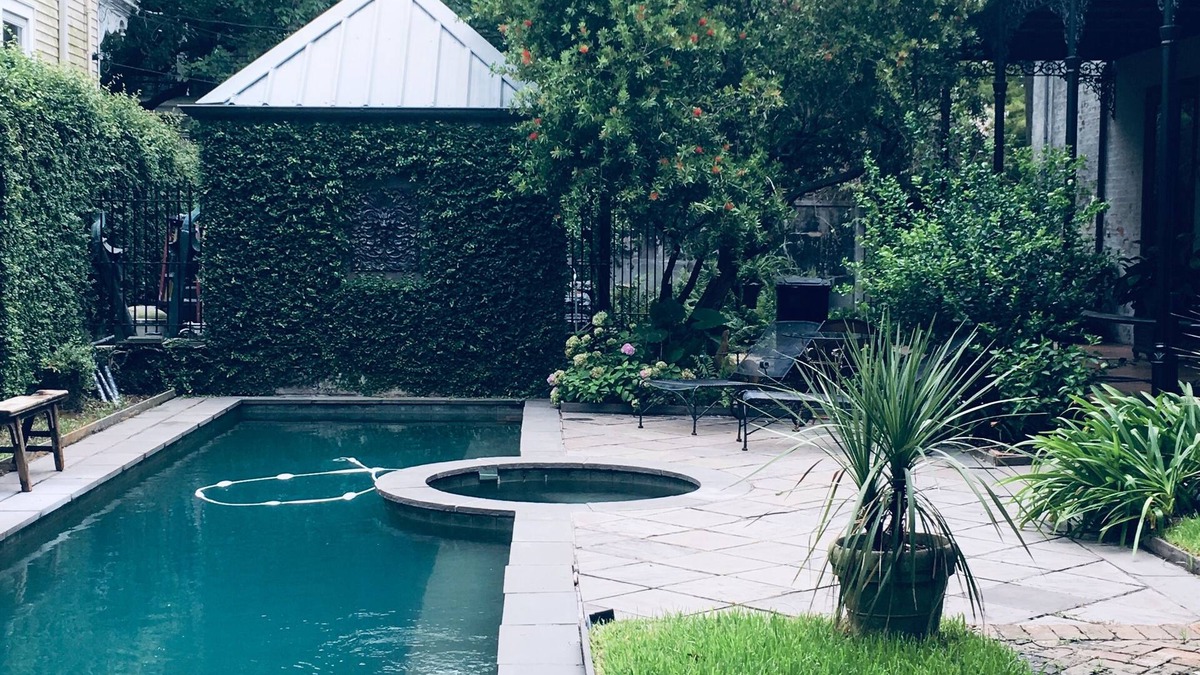 Lower Garden District House | Ancient Odd Fellows Club House, Pool and Grounds