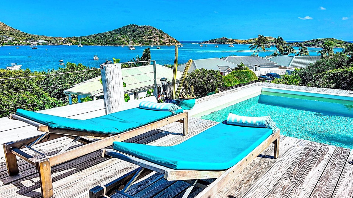 Cul de Sac Villa | Ancre Bleue, charming villa with a stunning view of Pinel Island