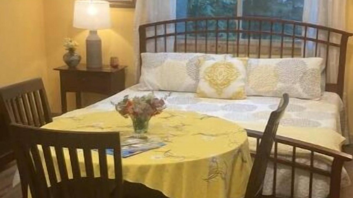Lake Ann Apartment | And a River Runs Through It….
