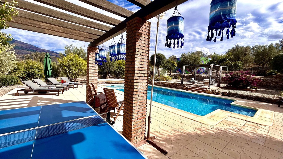 Pinos del Valle Villa | Andalusia Luxury villa with private heated pool, spectacular Sierra Nevada views