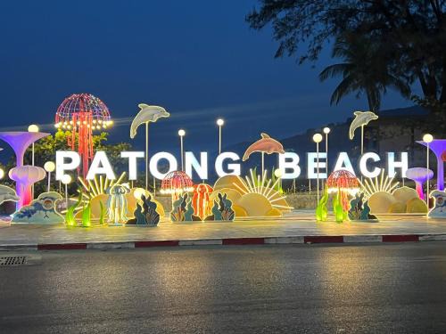 Patong Apartment | Andaman Sea Apartments near Patong Beach - 28 SQM with Kitchen, Private Bathroom, Seating Area, 65" Smart TV with Free WIFI