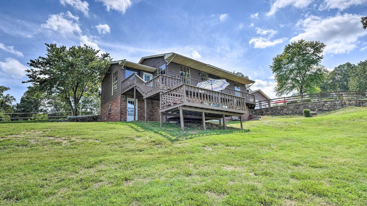 Mammoth Spring House | 'Angler's Ridge' Waterfront Family Getaway!