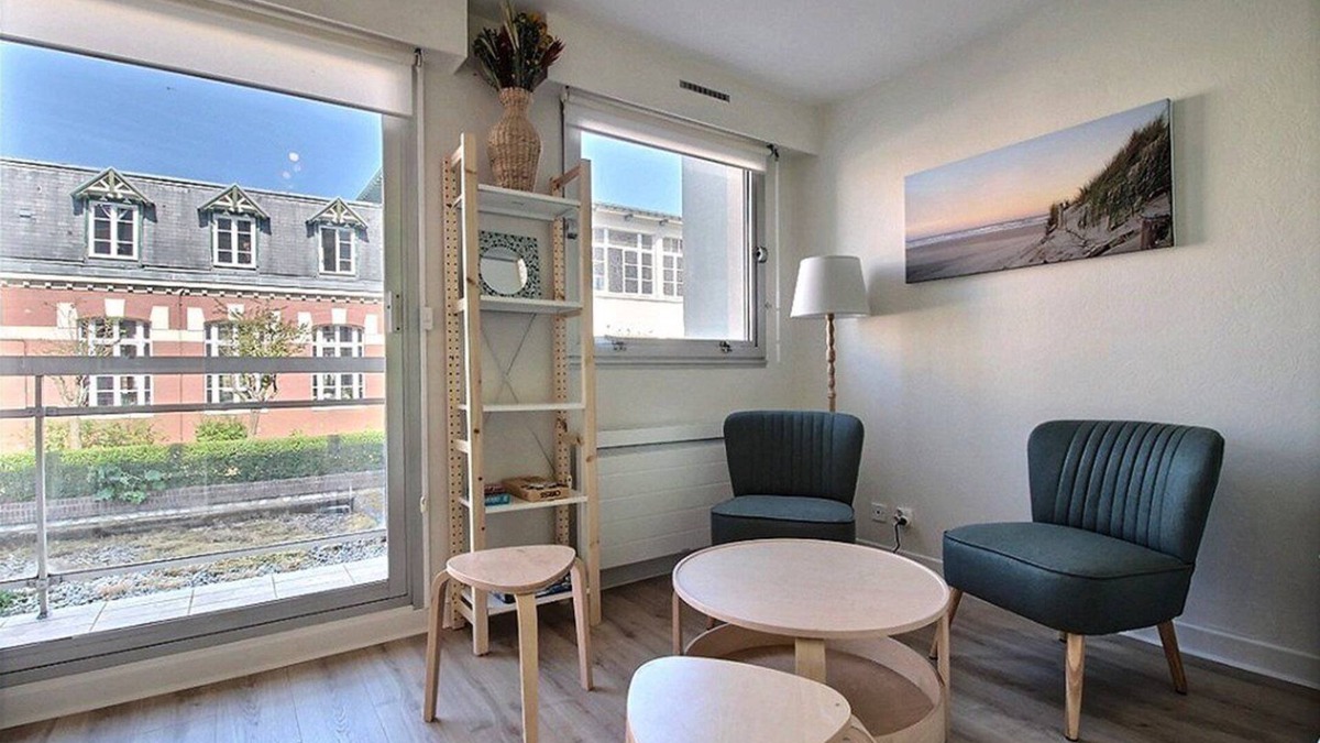 Le Touquet-Paris-Plage Apartment | Annonce Professionnelle. Agréable Studio Avec Balcon, Pour 4 Personnes, Le Touquet