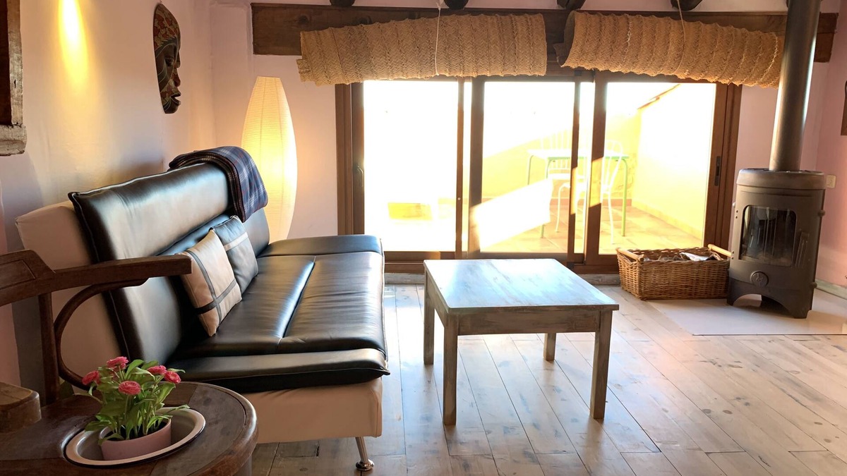 Zafra de Zancara Cottage | Antigua Casa de Pedro Chicote (Suite Suite A vista de Pájaro) for 2/3pers