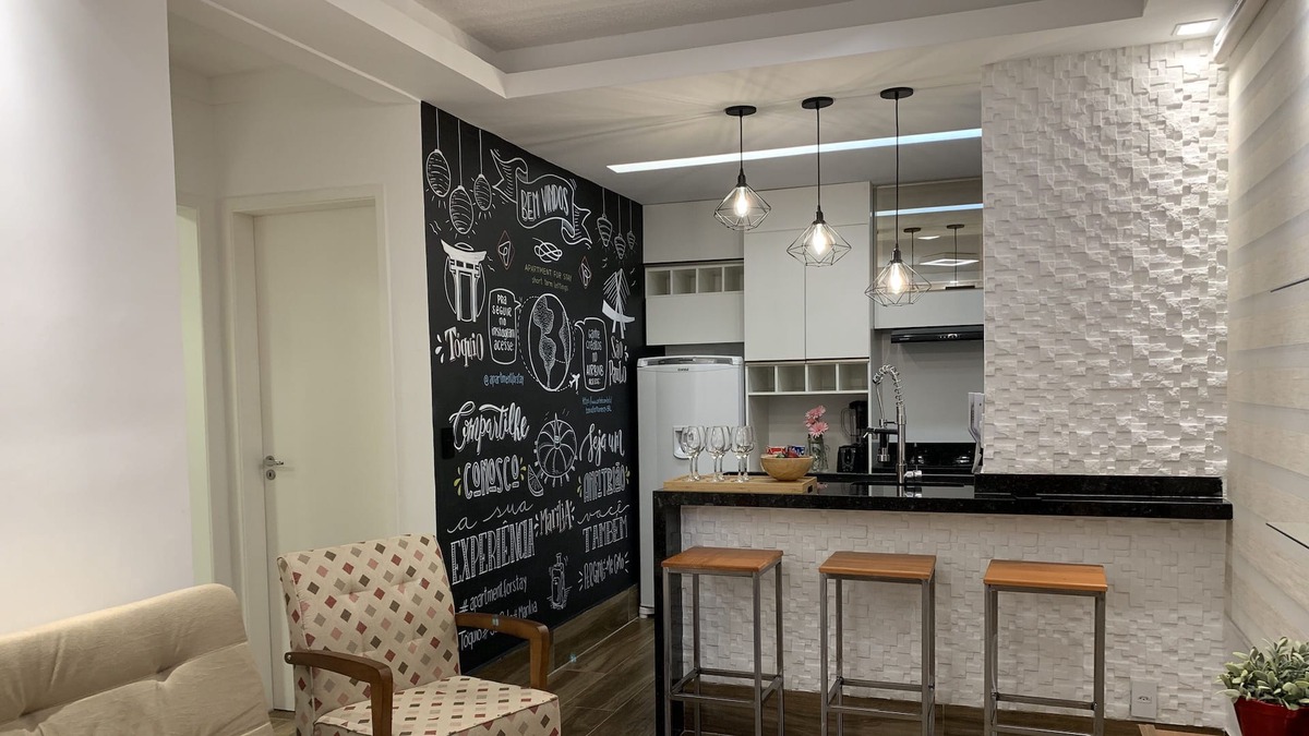 Jardim California Apartment | # ❤️AP 20 ALL DECORATED IN MARILIA / TANGER #