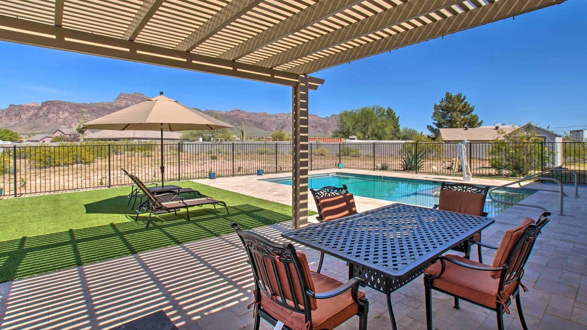 Apache Junction House | Apache Junction Casita w/ Private Pool & Views