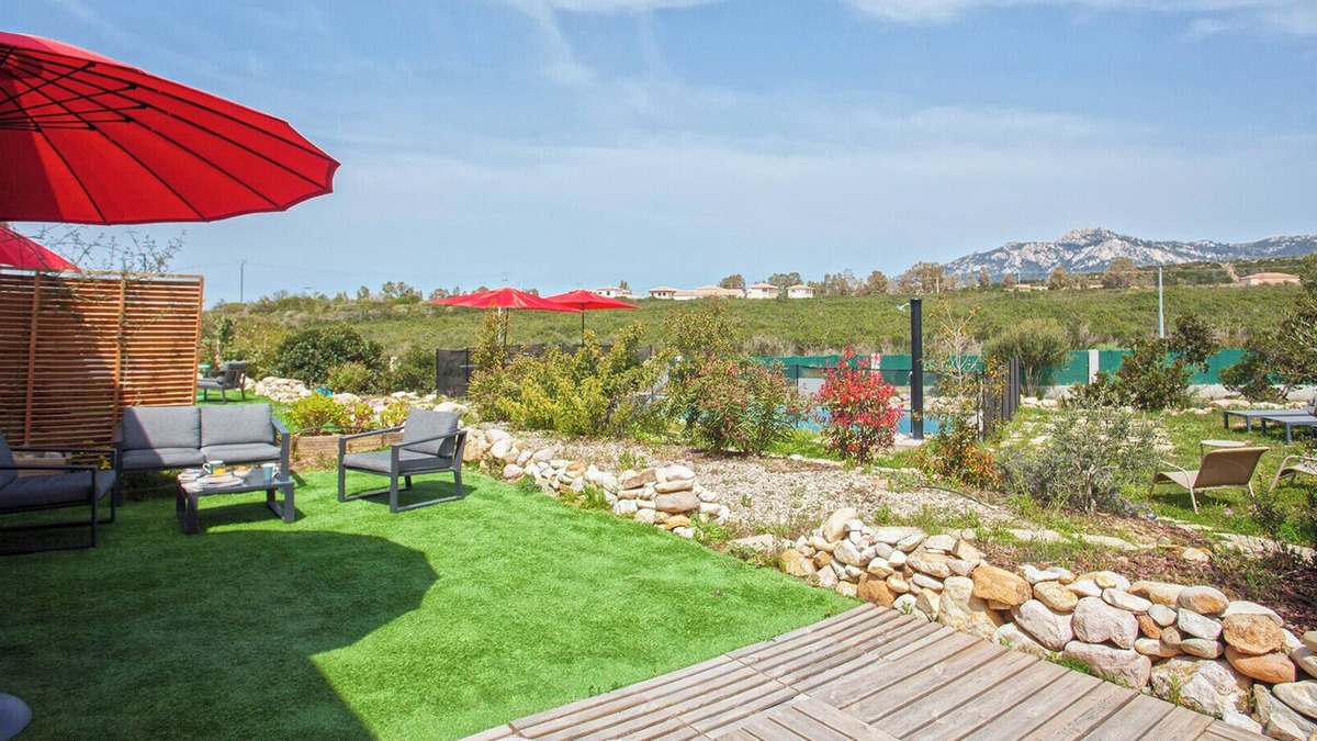Calenzana Apartment | apart Levante shared swimming pool, bbq