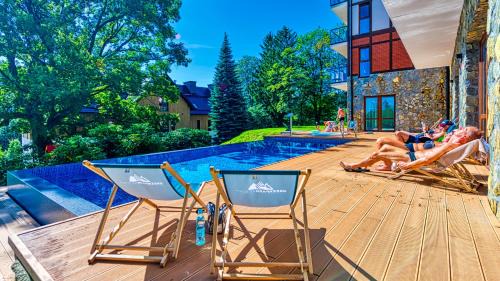Szklarska Poreba Apartment | Apartament B23 Green Resort z Basenem, Sauną, Jacuzzi, Siłownią - 5D Apartments