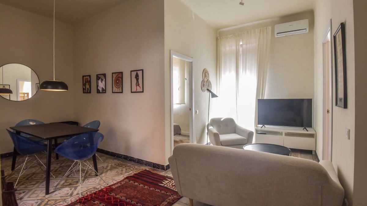 Sant Adria de Besos Apartment | Apartamento Entero con 2 Habitaciones. 15min al Centro en Tren