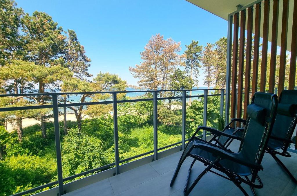 Gaski Apartment | Apartament LET'S SEA z widokiem na morze - BASEN, JACUZZI, SAUNA, SIŁOWNIA, STREFA CHILL W CENIE - 365PAM