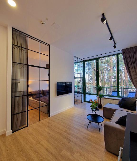 Serock Apartment | Apartament nad Zalewem Zegrzynskim z tarasem 23 m2