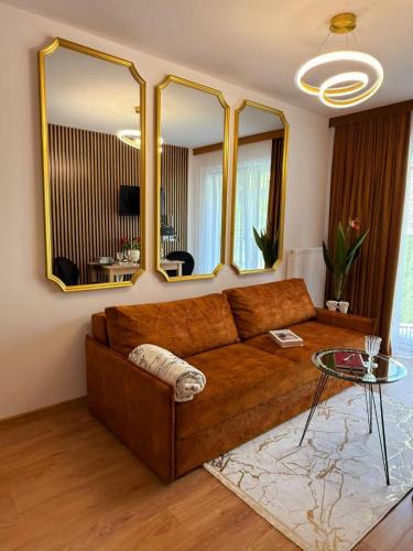 Krynica-Zdroj Apartment | Apartament The Royal Suite Górski z garażem podziemnym w centrum