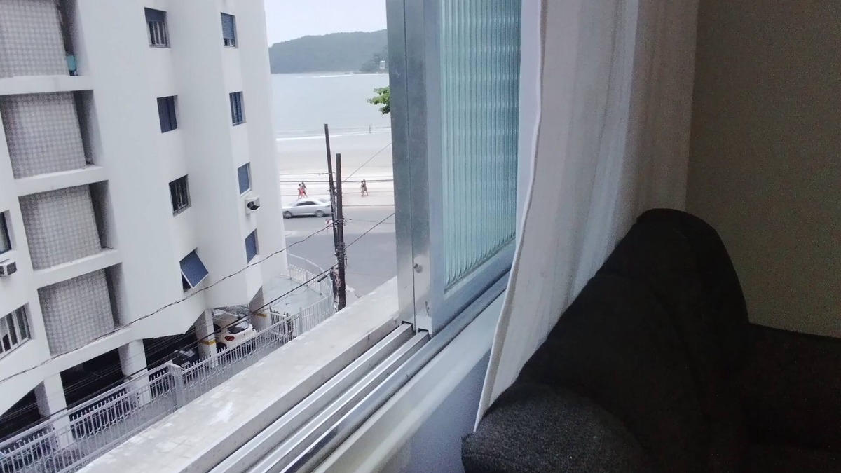 Sao Vicente Apartment | Apartamento pé na Areia 1 Quarto Gonzaguinha SV