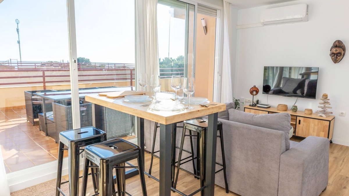 Los Canos de Meca Apartment | Apartamento Sereno 1 | Piscina, Garaje, Terraza y Playa