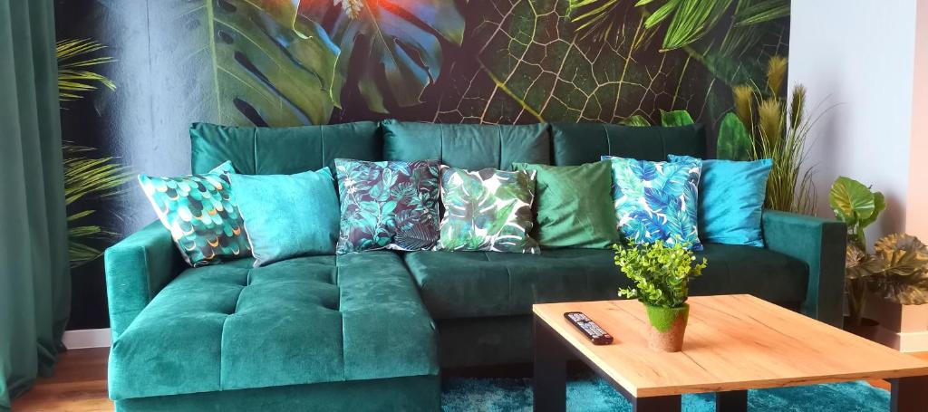 Trygort Apartment | Apartamenty Green&Blue w Węgorzewie- GREEN