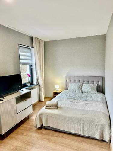 Katowice Apartment | Apartamenty Poziom 4, Prywatna łazienka, Wspólna toaleta, Free wi-fi, Free Parking