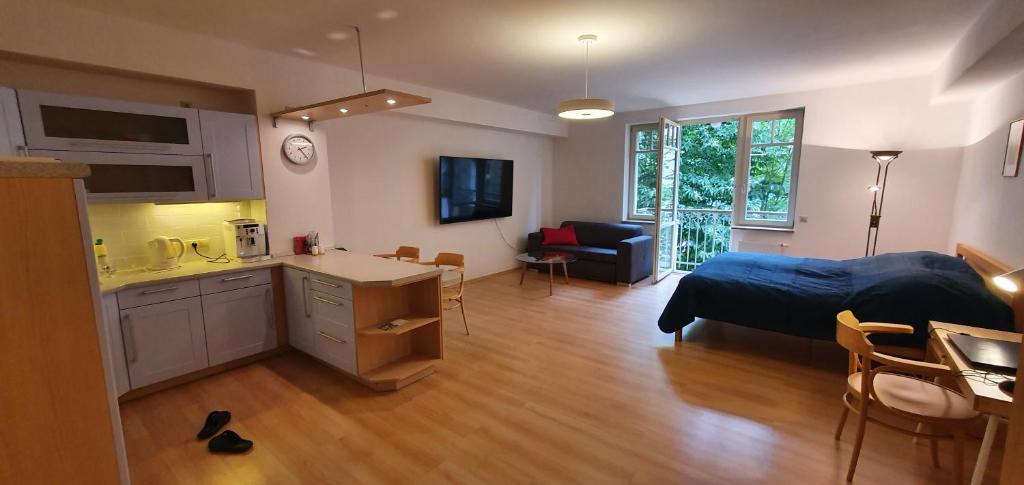 Karlovy Vary Apartment | Apartmán 46m2 s balkonem v lázeňském centru