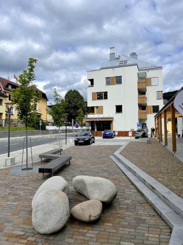 Zelezna Ruda Apartment | Apartmán “U nás v podkroví“ v Rezidenci Klostermann, Železná Ruda 24