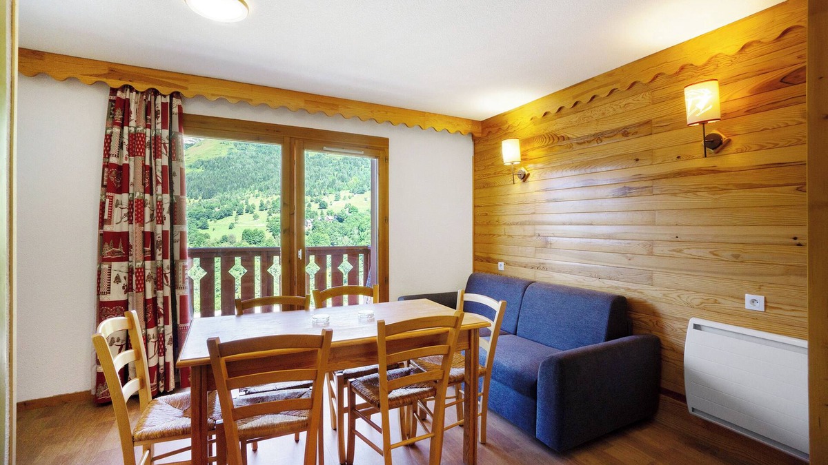 Saint-Francois-Longchamp Apartment | Apartment 'A1 308 Appart Au Pied Des Pistes' with Mountain View and Balcony