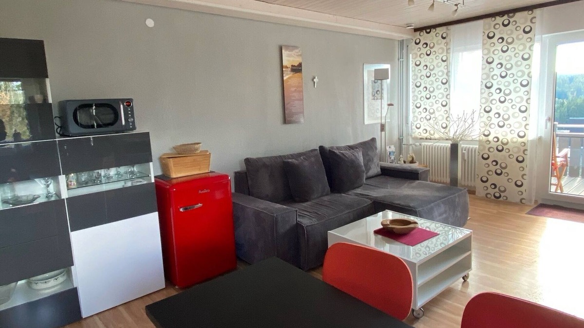 Schonach im Schwarzwald Apartment | Apartment 'Klug' with Mountain View, Private Terrace and Wi-Fi