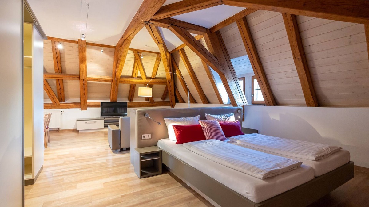 Immenstaad am Bodensee Apartment | Apartment No. 12, 72qm, 1 Schlafzimmer, 1 Wohn-/Schlafraum, max. 4 Personen