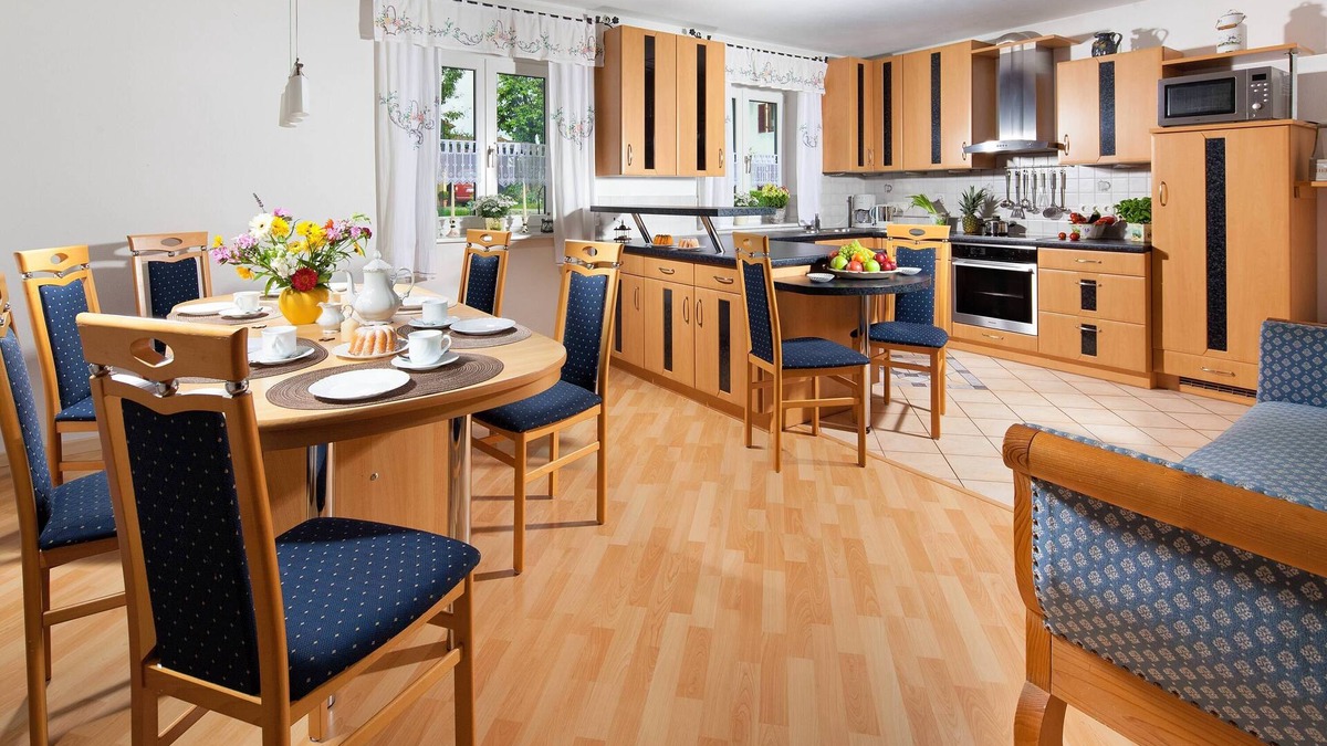 Laufen Apartment | Apartment 1 Abtsee, 100 am up to 4 pers., 2 bedrooms, eat-in kitchen, terrace