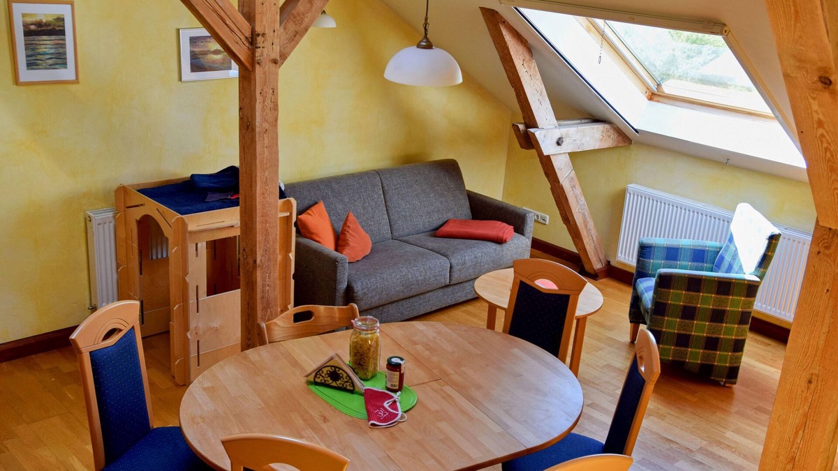 Nisdorf Apartment | Apartment 13 Seeadler in the attic - Baltic Sea vacation at the Bio-Hotel Gut Nisdorf