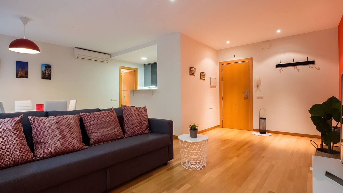 El Guinardo Apartment | Apartment '2 Bedroom in Maragall' with Wi-Fi and Air Conditioning