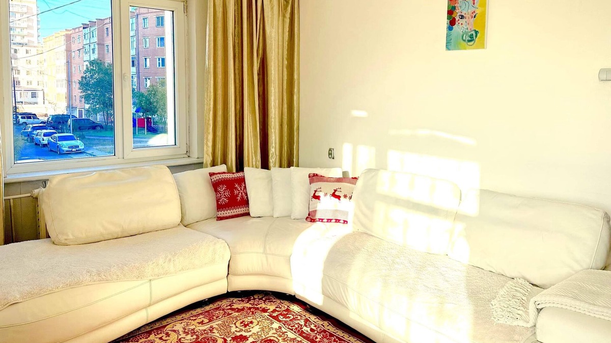 Ulaanbaatar Apartment | Apartment 44, spacious living area, separate kitchen,1 bedroom, strong WiFi