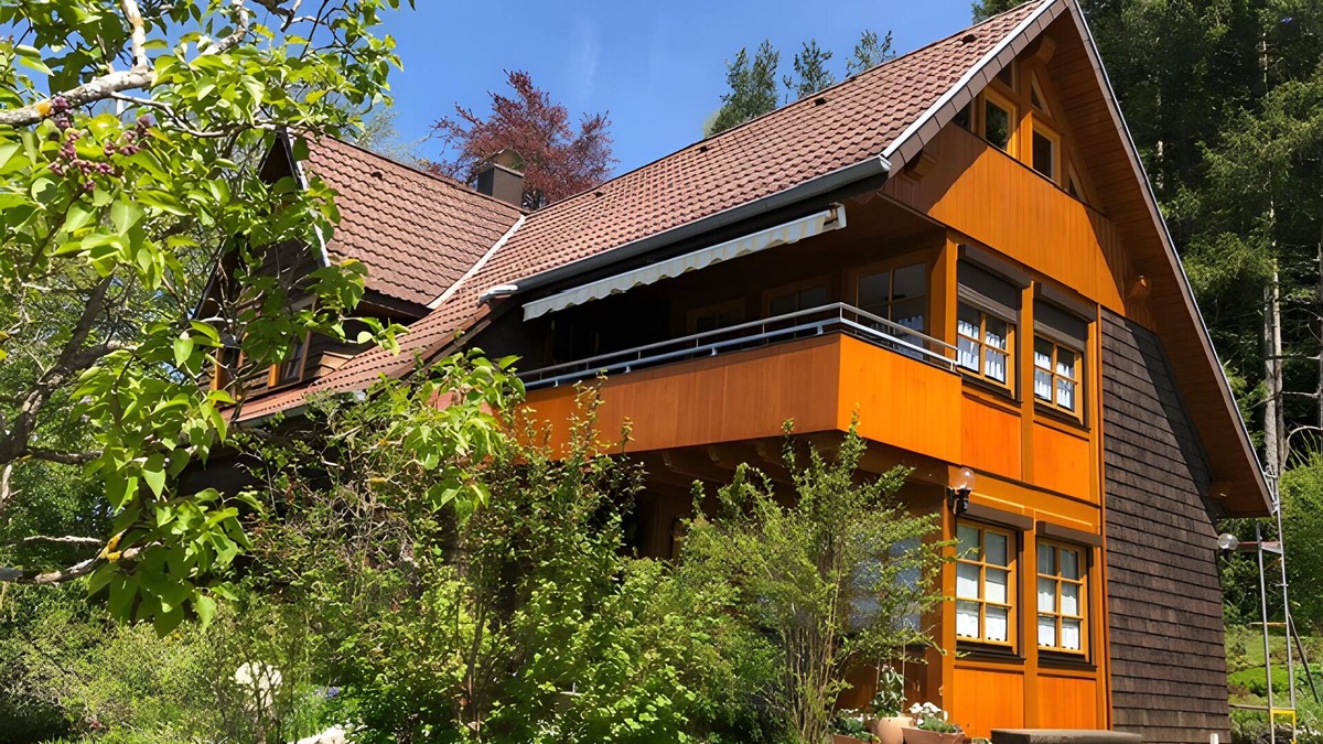 Sankt Georgen im Schwarzwald Apartment | Apartment '84qm, 2 Schlafzimmer' with Shared Terrace, Shared Garden and Wi-Fi