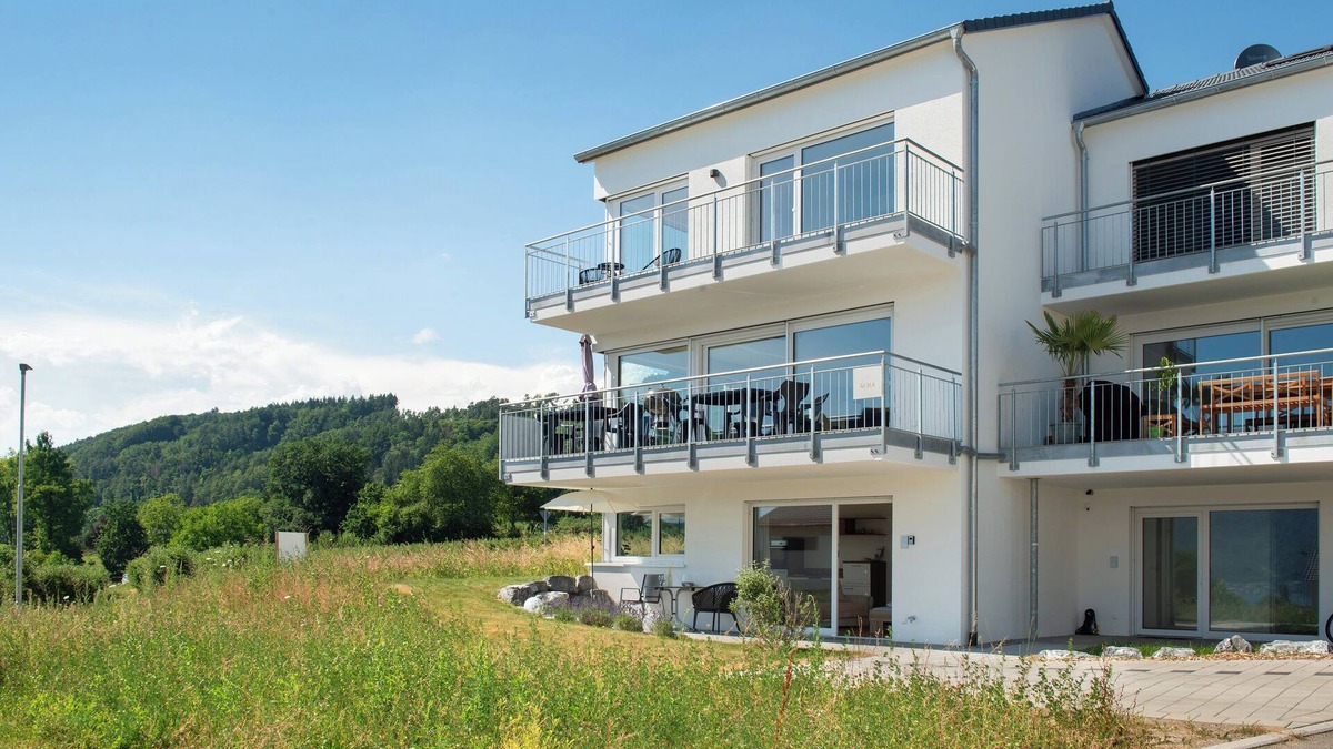 Ludwigshafen Apartment | Apartment 'Aura Untergeschoss' with Private Terrace, Private Garden and Wi-Fi