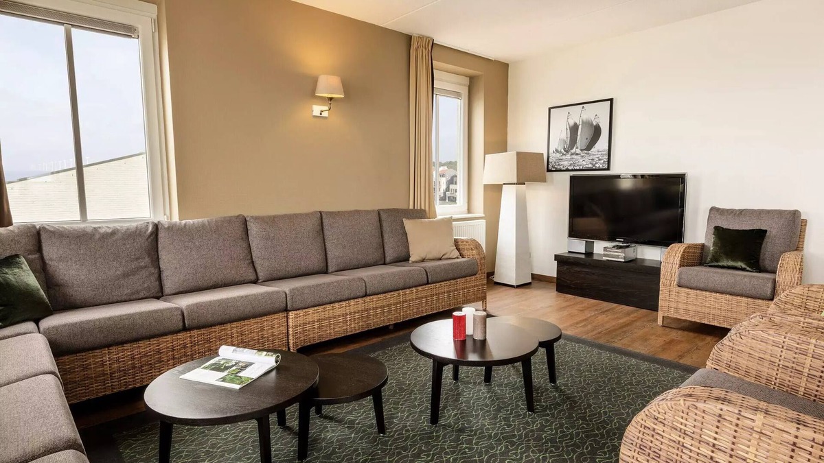 Zeewolde Apartment | Apartment am Wasser für 12 Personen