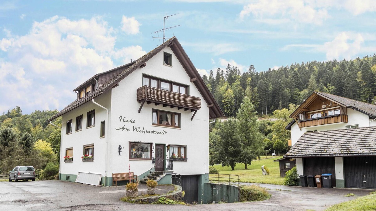 Todtmoos Apartment | Apartment "Am Wehrastrand 5" in a Spa Town in the Southern Black Forest with Mountain View