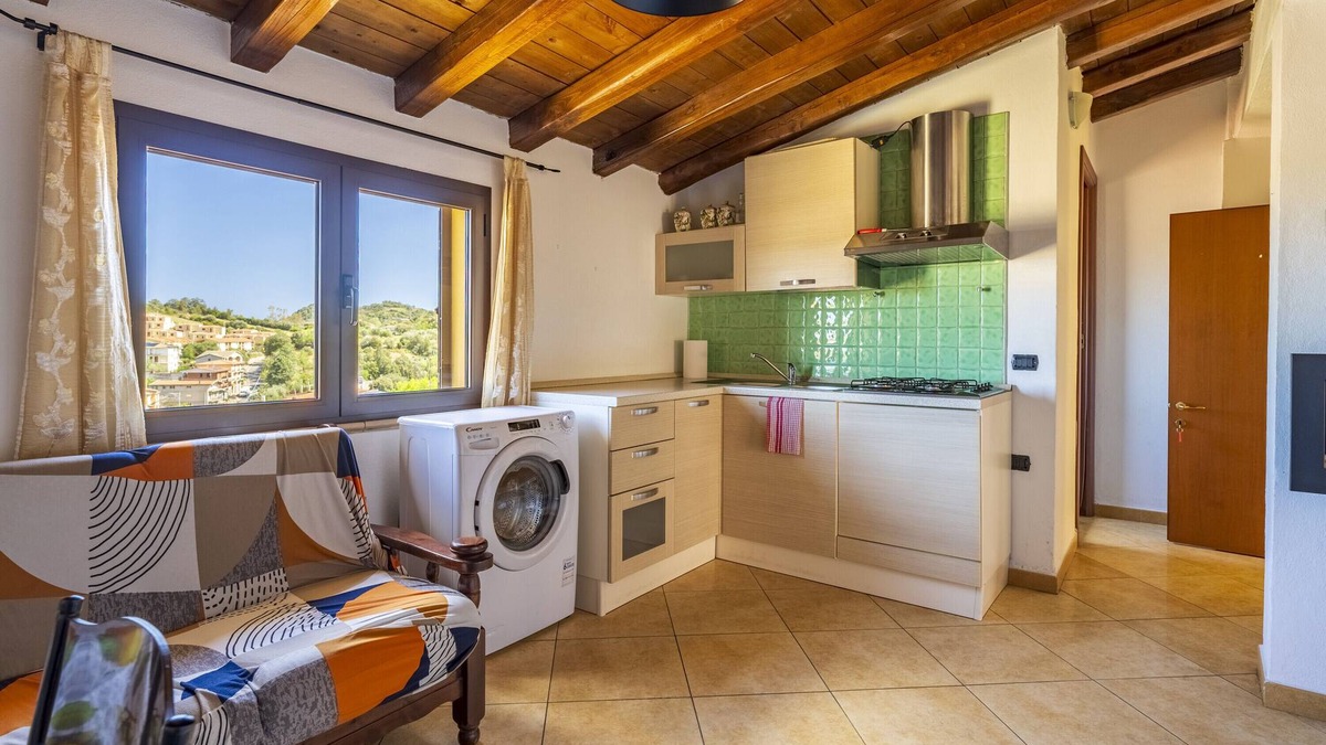 Loceri Apartment | Apartment "Animo 3" with Mountain View, Balcony & Wi-Fi