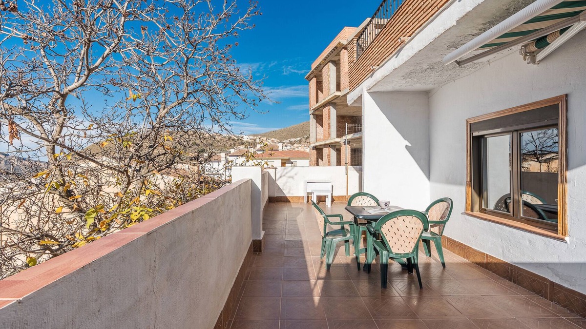 Guejar Sierra Apartment | Apartment 'Apartamento B' with Private Terrace and Wi-Fi