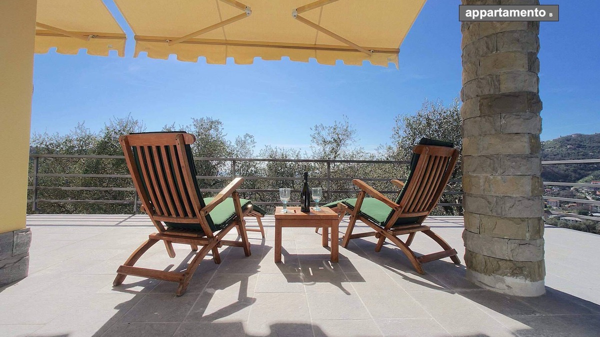 San Salvatore House | Apartment B in villa with panoramic view